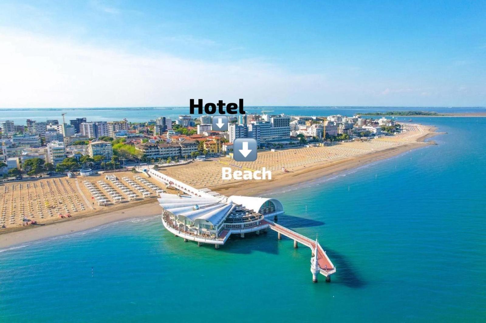 Hotel Simi Lan Lignano Sabbiadoro Bagian luar foto